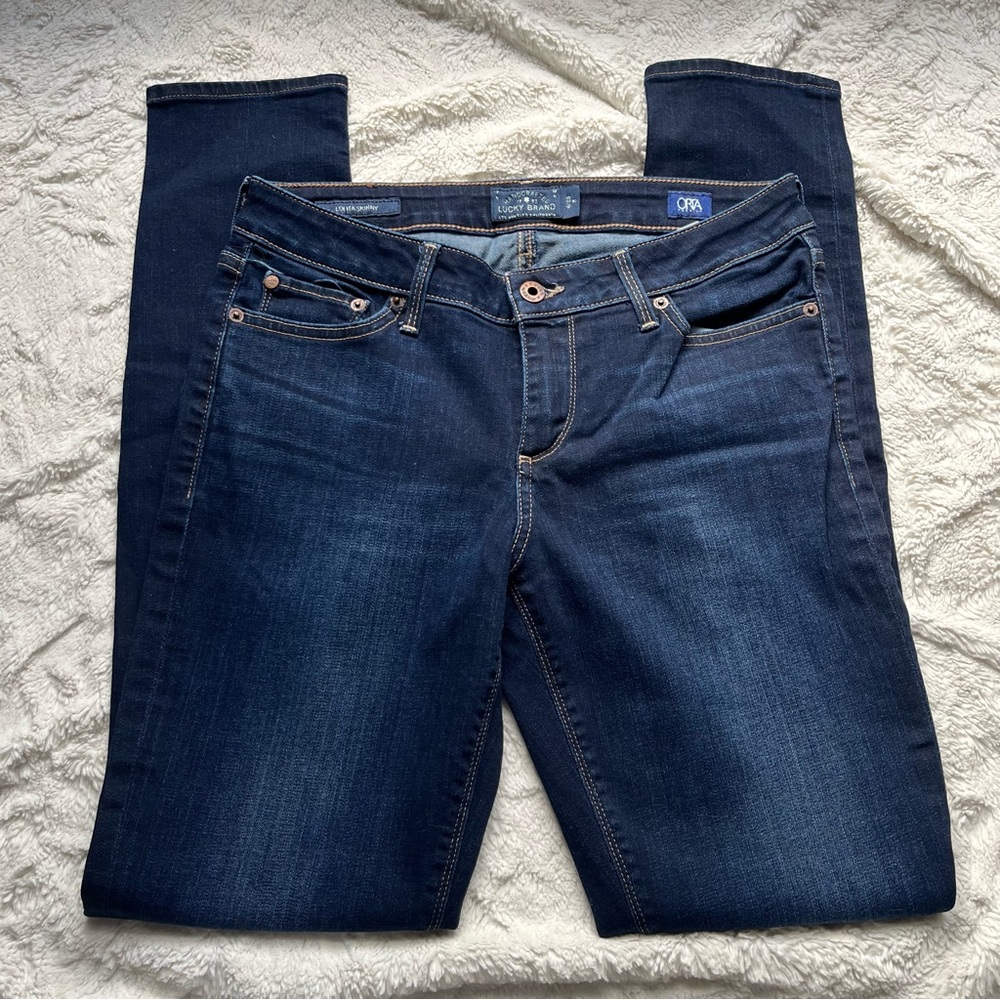LUCKY BRAND Dark Wash Lolita Skinny Jean 6/28
